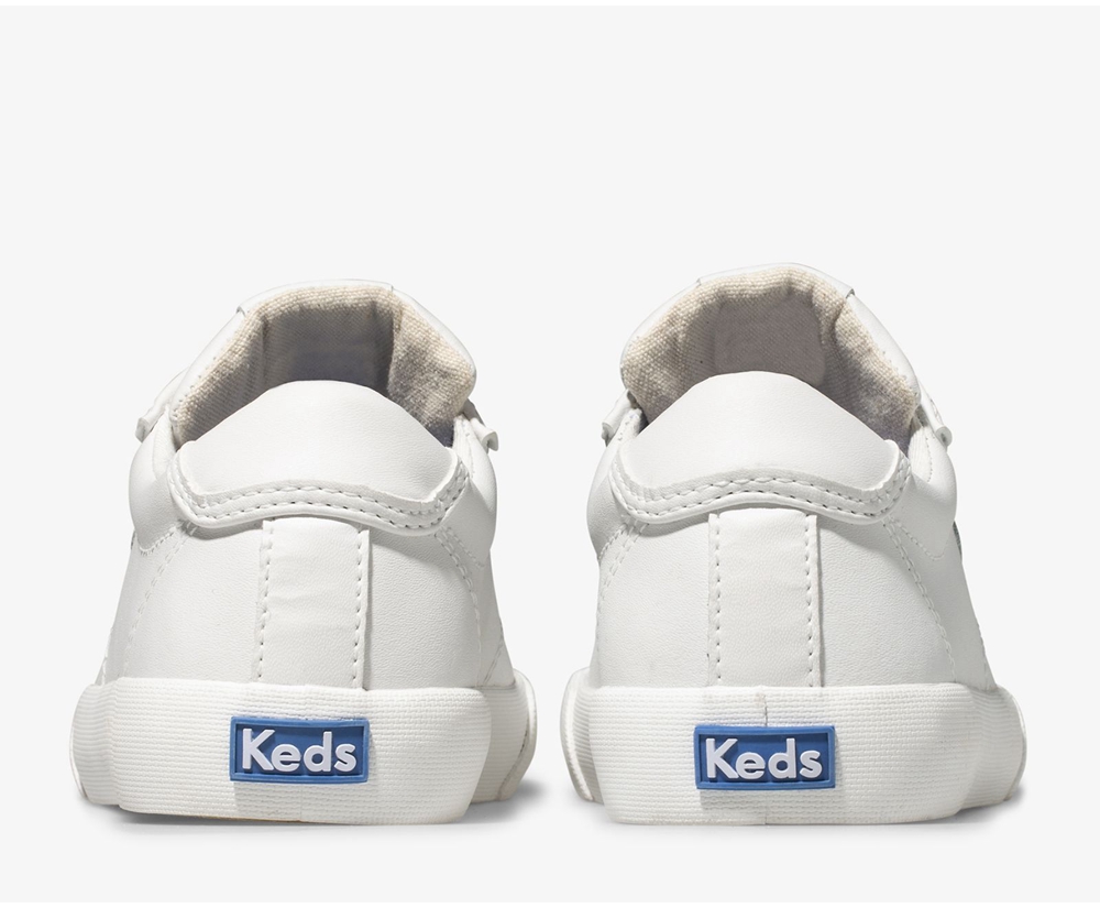 Keds Sneaker Kinder Weiß - Crew Kick 75 Leder - FSR-497321